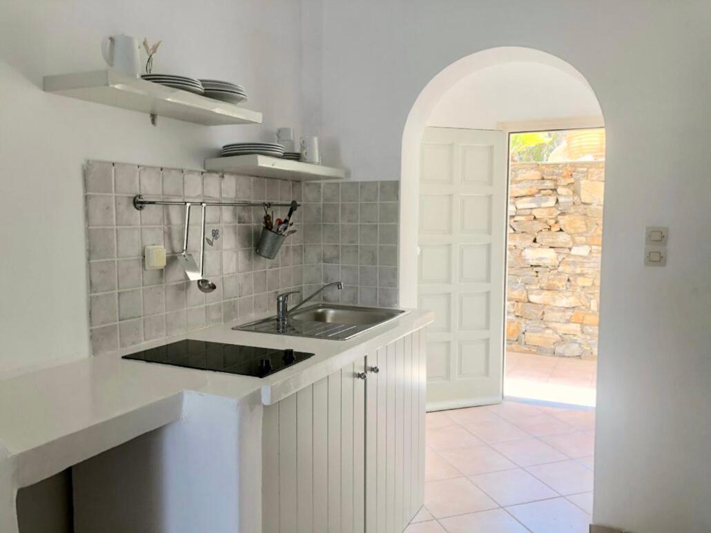 Agios Pavlos Studios Aegiali Bagian luar foto