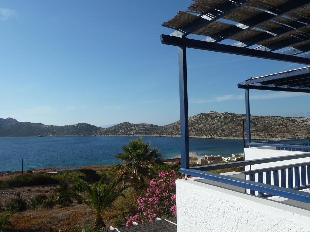Agios Pavlos Studios Aegiali Bagian luar foto