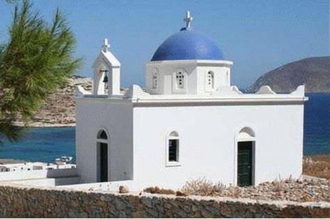 Agios Pavlos Studios Aegiali Bagian luar foto